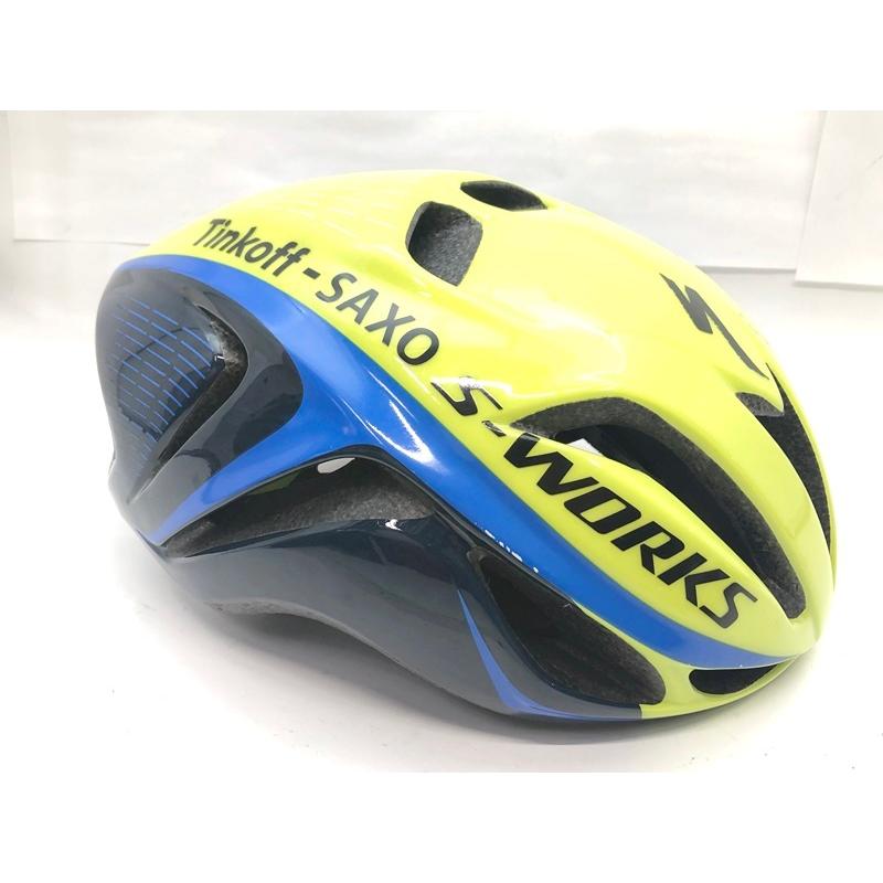 エスワークス S-WORKS イヴェード EVADE ヘルメット Tinkoff SAXO S/M 