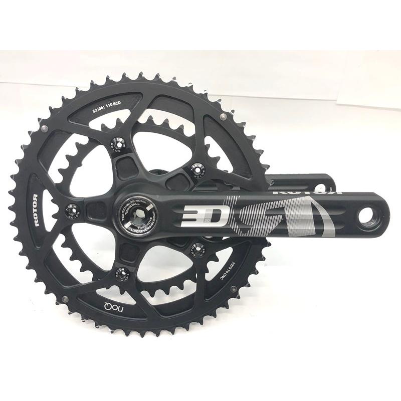 ローター ROTOR 3D30 noQチェーンリング クランク 170mm 52/36 ローター ROTOR 3D30 noQチェーンリング クランク 170mm 52/36