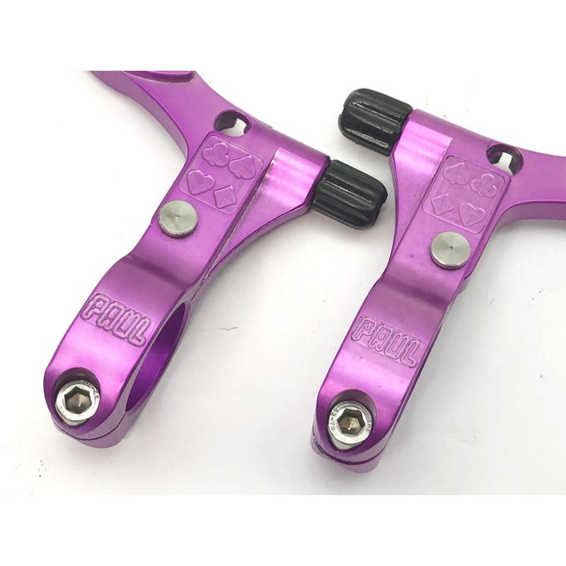 ポール PAUL イーレバー ELEVER ブレーキレバー パープル cps2105288019pa037656178CYCLE