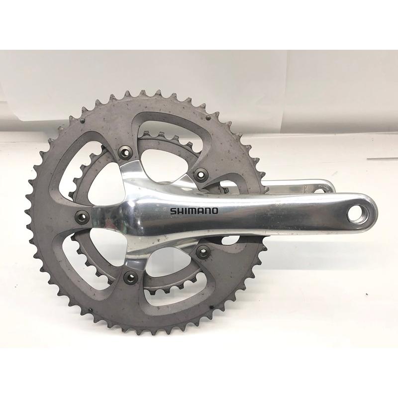 シマノ SHIMANO FC-R700 シルバー クランク 165mm 50/34 シマノ SHIMANO FC-R700 シルバー クランク 165mm 50/34