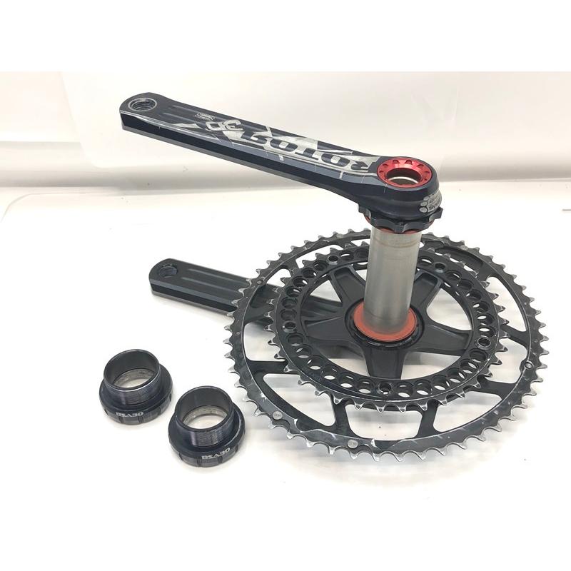 ローター ROTOR 3D+ BB付属 クランク 楕円チェーンリング 170mm ローター ROTOR 3D+ BB付属 クランク 楕円チェーンリング 170mm