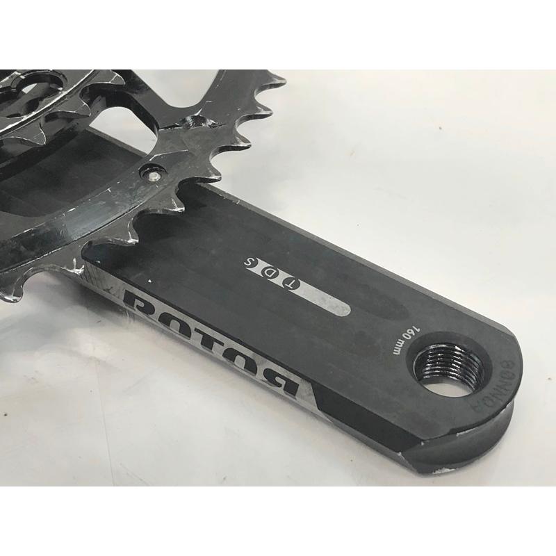 ローター ROTOR 3D+ Q-RINGS クランク 楕円チェーンリング 160mm ローター ROTOR 3D+ Q-RINGS クランク 楕円チェーンリング 160mm