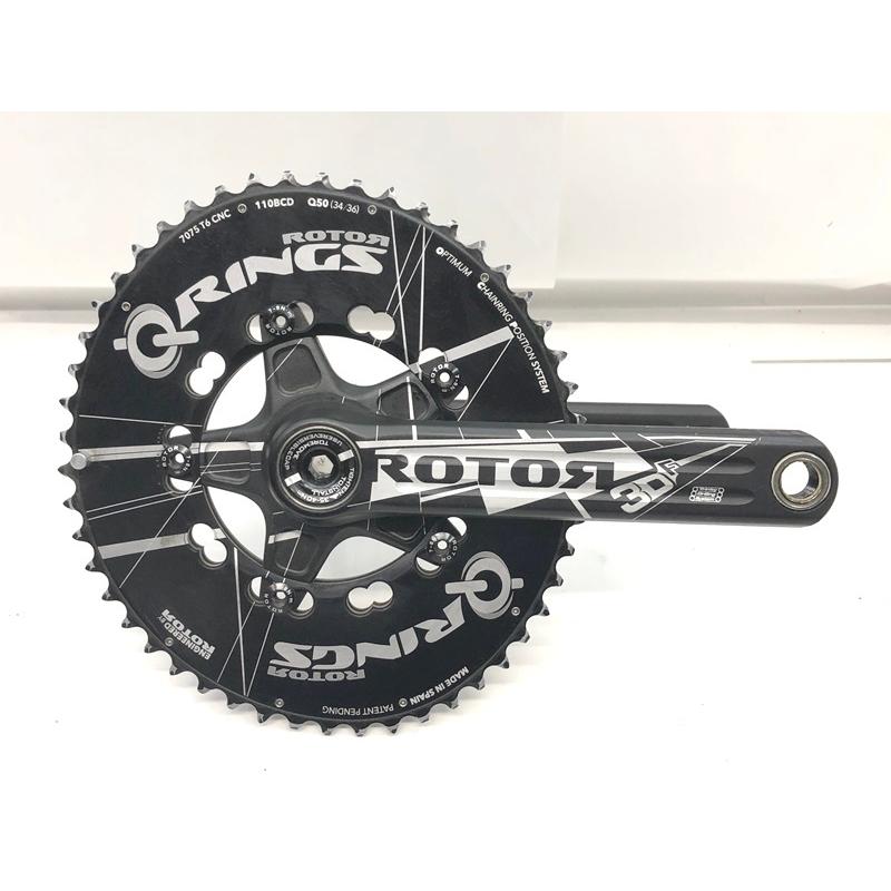 ローター ROTOR 3DF Q-RINGS クランク 楕円チェーンリング 170mm ローター ROTOR 3DF Q-RINGS クランク 楕円チェーンリング 170mm
