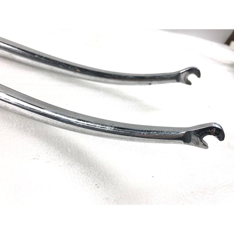 ⚙700c メッキ加工 リジットフォーク スレッド1インチ(カット済)⚙ ⚙700c メッキ加工 リジットフォーク スレッド1インチ(カット済)⚙