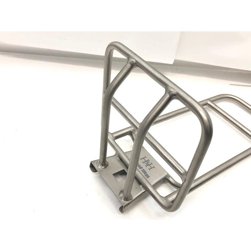 H&H BROMPTON専用 チタンフロントラック フロントラック : CYCLE H&H BROMPTON専用 チタンフロントラック フロントラック : CYCLE