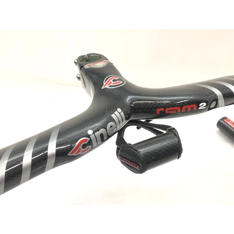 美品 チネリ CINELLI ラム2 ram2 ステム一体型ハンドル 400mm カーボン 