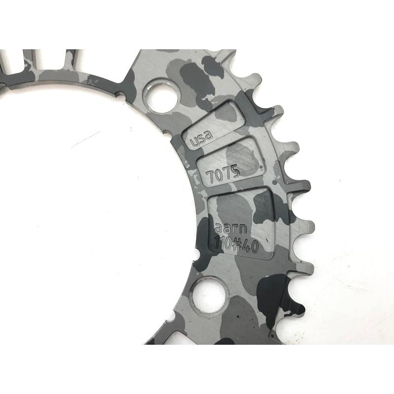 美品 アーロン AARN narrow wide chainring チェーンリング matt 美品 アーロン AARN narrow wide chainring チェーンリング matt