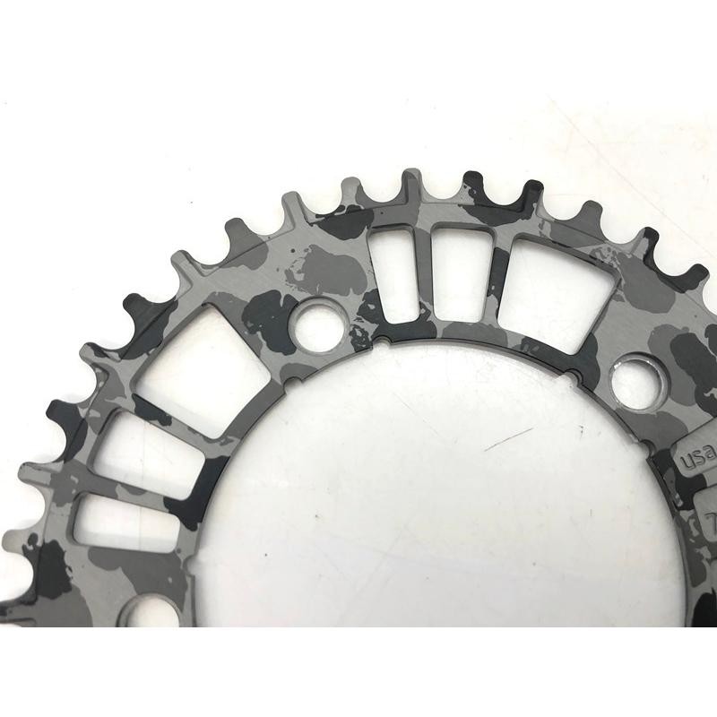美品 アーロン AARN narrow wide chainring チェーンリング matt 美品 アーロン AARN narrow wide chainring チェーンリング matt