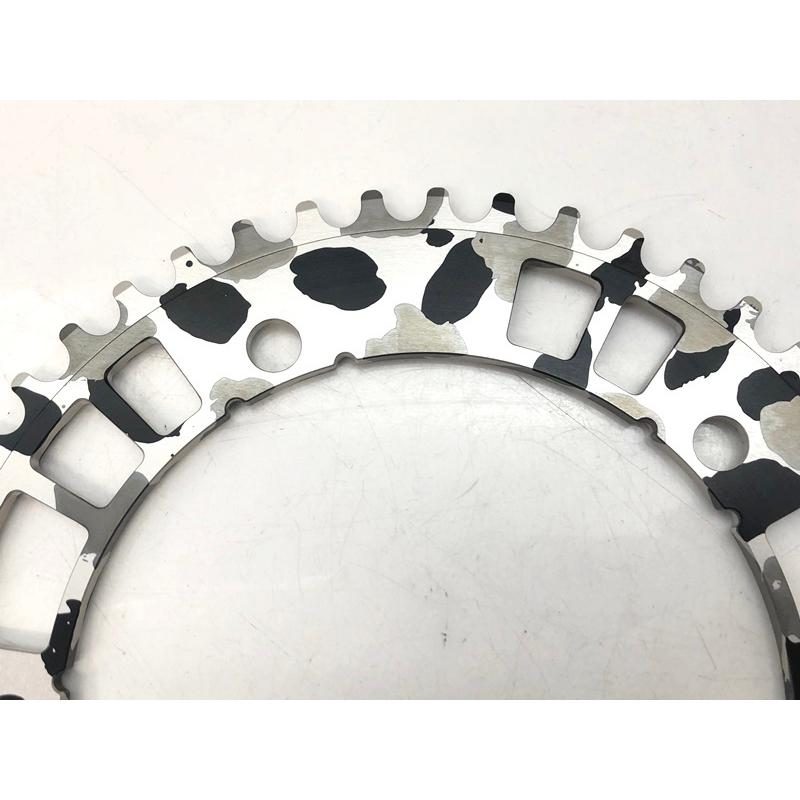 美品 アーロン AARN track chainring チェーンリング camo 144 美品 アーロン AARN track chainring チェーンリング camo 144