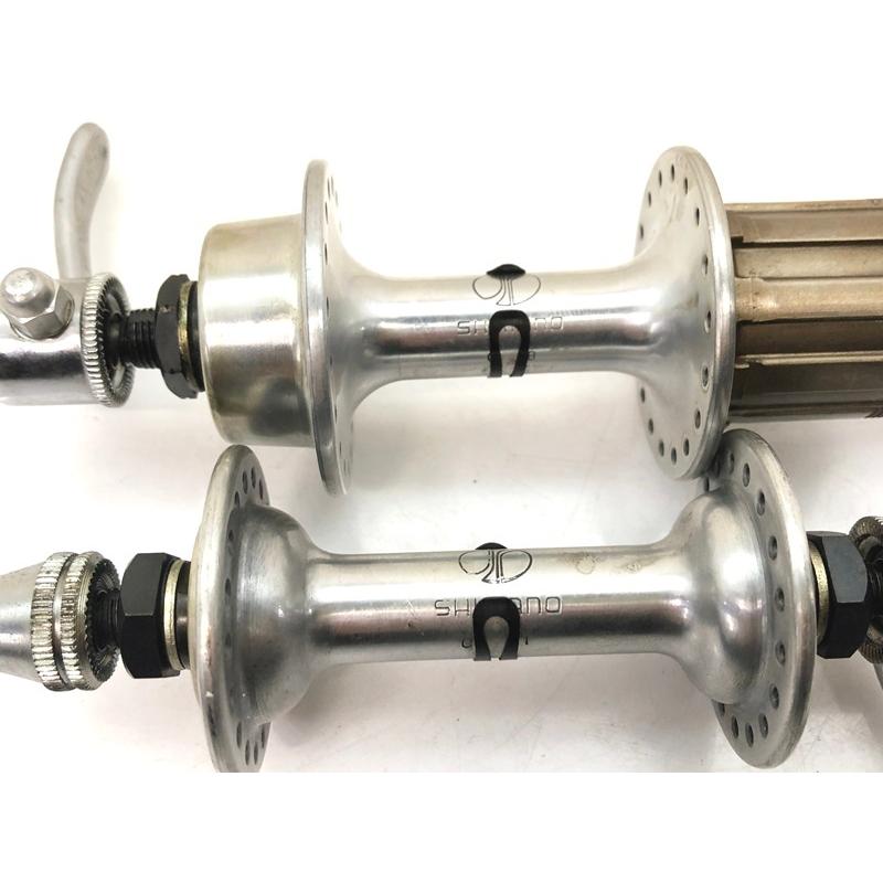 シマノ SHIMANO 600EX ハブ 前後セット ヴィンテージ 6速(UG) 36 シマノ SHIMANO 600EX ハブ 前後セット ヴィンテージ 6速(UG) 36