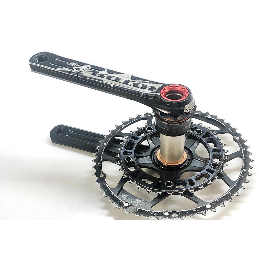 ローター ROTOR 3D+ Q-RINGS クランク 楕円チェーンリング ローター ROTOR 3D+ Q-RINGS クランク 楕円チェーンリング