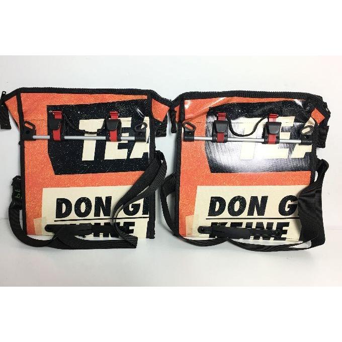 demano デマノ パニアバッグ Ciutadella オレンジ ベージュ 2個セット  