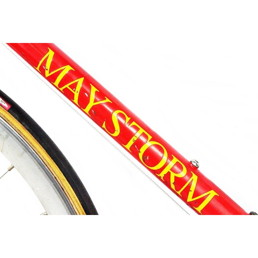 メイストーム MAYSTORM 105 クロモリ ロードバイク 8速 レッド｜cycleparadise｜07