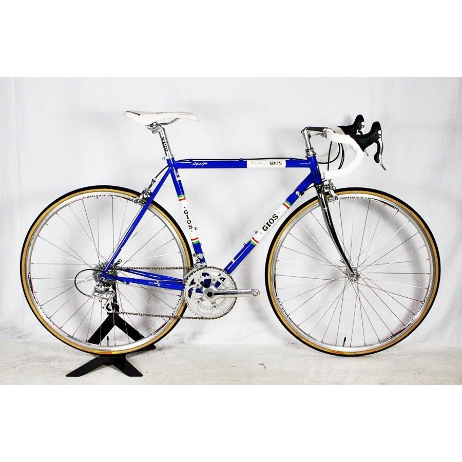 gios vintage クロモリ ロードバイク　カスタム多数 クラシカルなクロモリロードをイタリア色強めにカスタムしました