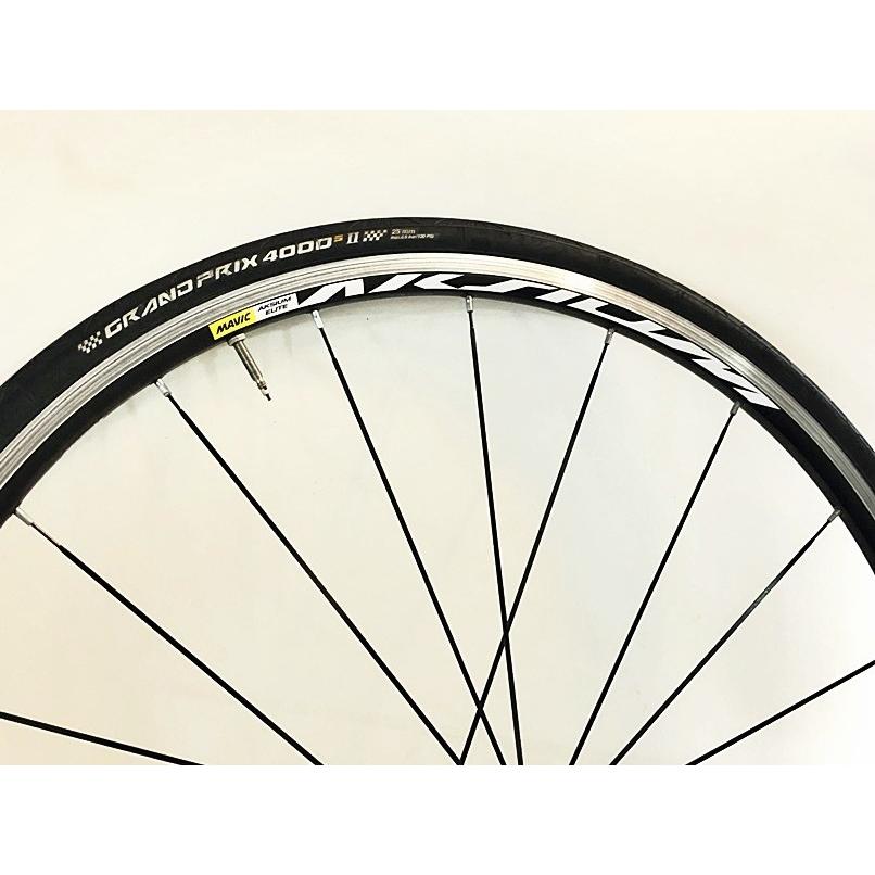 MAVIC AKSIUM ELITE 700C ホイール クリンチャー前後11速 MAVIC AKSIUM ELITE 700C ホイール クリンチャー前後11速 自転車