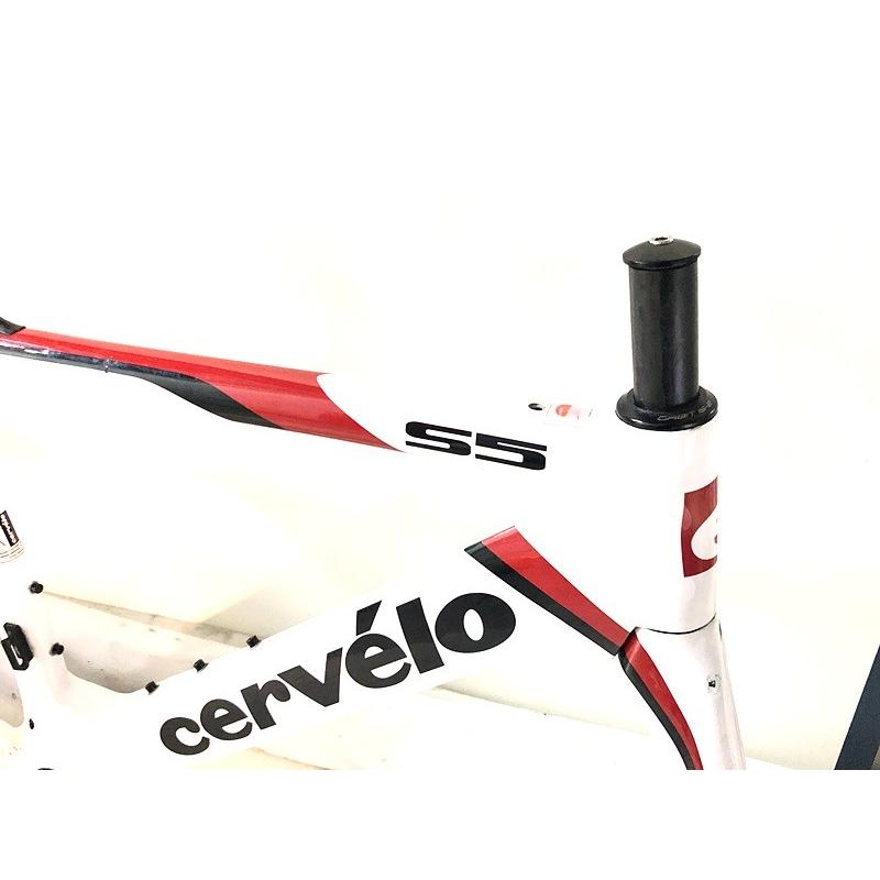 サーベロ S5 2012 フレーム 48サイズ 「フロントフォーク欠品」