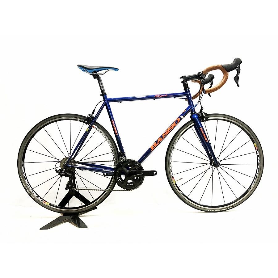 中古 クロモリ ロードバイク BASSO Viper sora 2019年購入 (ブレーキ