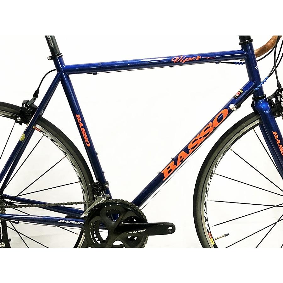 ロードバイクフレームセットBASSO VIPER クロモリ