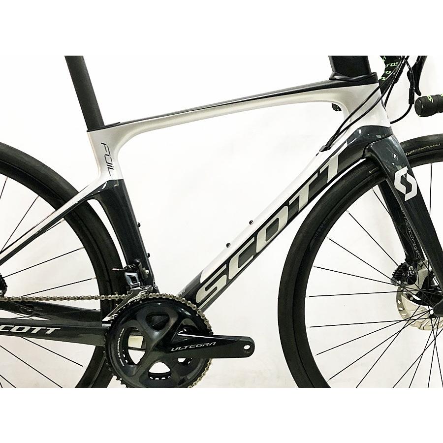 美品 スコット SCOTT フォイル20 ディスク FOIL 20 DISC ULTEGRA 油圧DISC 2019年モデル カーボンロードバイク 49サイズ BK/SI｜cycleparadise｜03