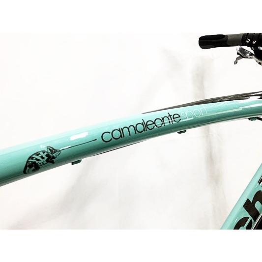 美品 ビアンキ BIANCHI カメレオンテ5 CAMALEONTE5 105 2012年モデル クロスバイク 53サイズ チェレステ