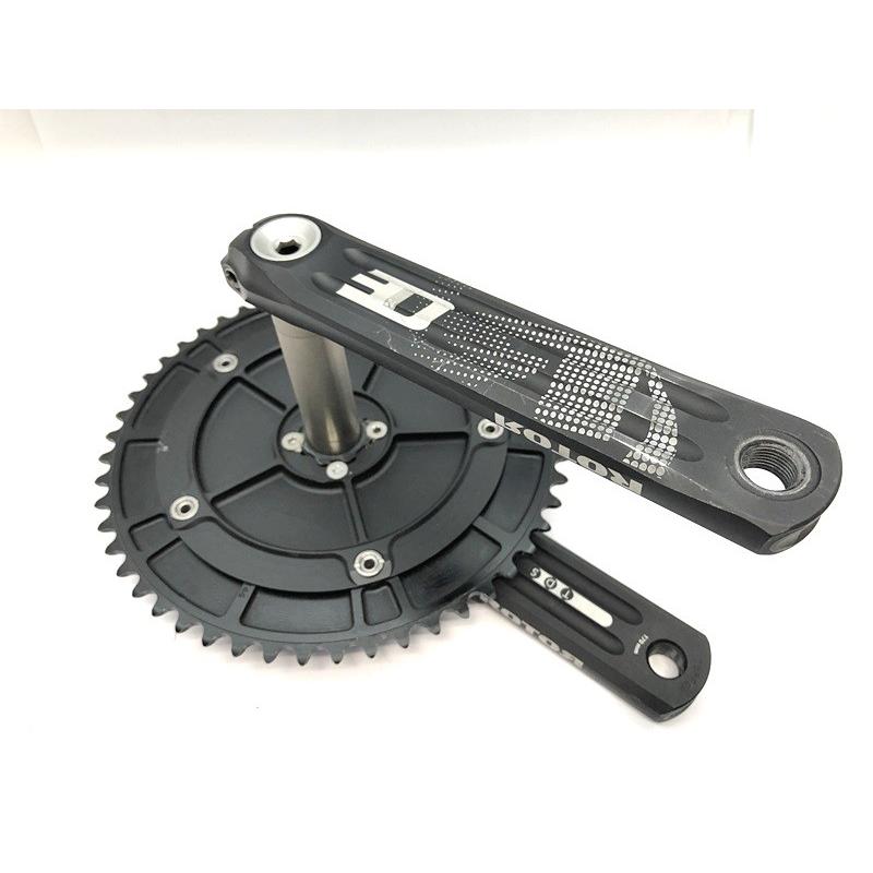 ローター ROTOR 3Dトラッククランク 3D TRACK CRANK クランク 170mm 52T 専用BB チェーンリング付き ブラック