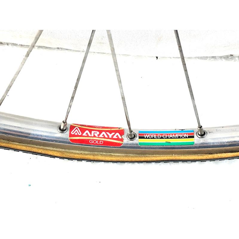 シマノ アラヤ SHIMANO ARAYA DURA-ACE HB-7600ハブ GOLDリム シマノ アラヤ SHIMANO ARAYA DURA-ACE HB-7600ハブ GOLDリム