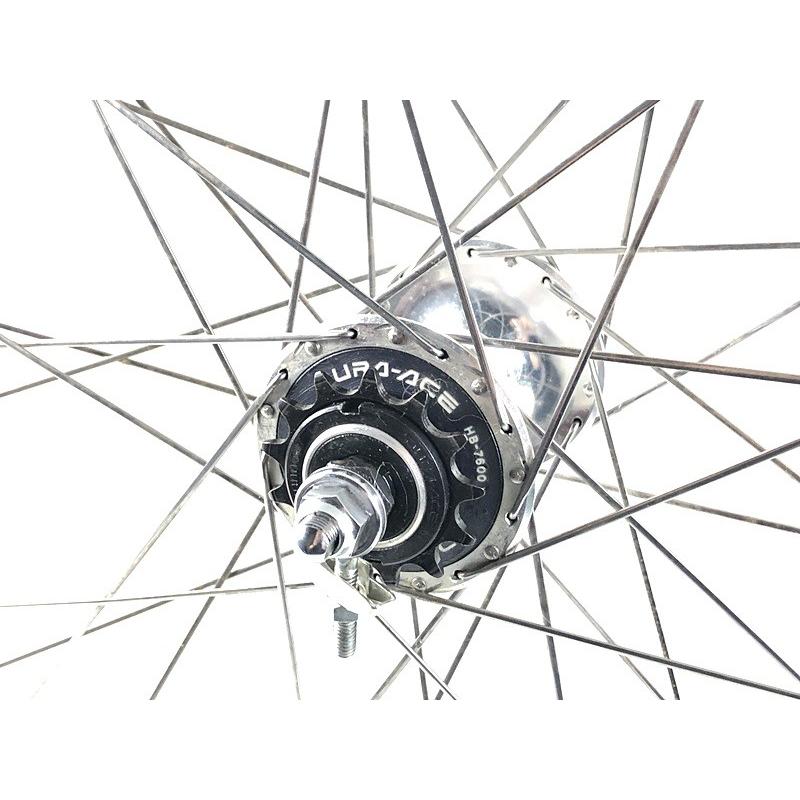 シマノ アラヤ SHIMANO ARAYA DURA-ACE HB-7600ハブ GOLDリム シマノ アラヤ SHIMANO ARAYA DURA-ACE HB-7600ハブ GOLDリム
