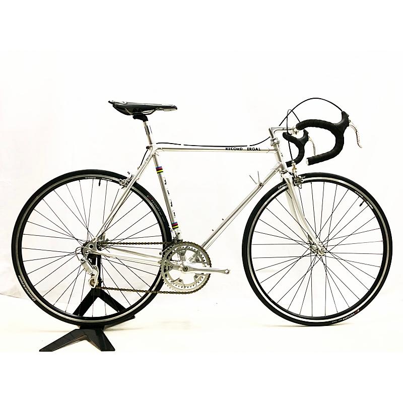 アルミフレーム　ビンテージ　ロードバイク ビンテージ！ALAN アルミ シルバーフレーム 530mm