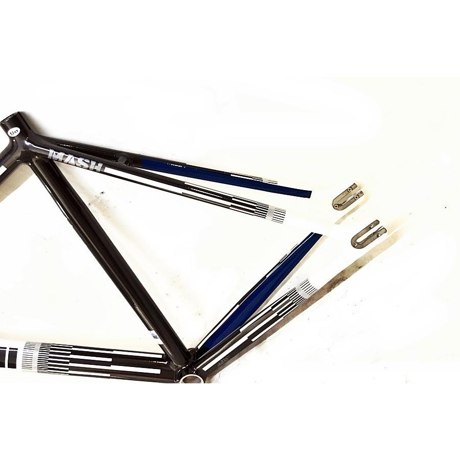 未使用 チネリ CINELLI マッシュ MASH パララックス PARALLAX フレームセット 2015年 XS/50サイズ アルミ ピスト ホワイト｜cycleparadise｜05