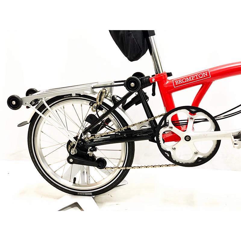 ブロンプトン BROMPTON M6R 2017年 折り畳み自転車 レッド : CYCLE 