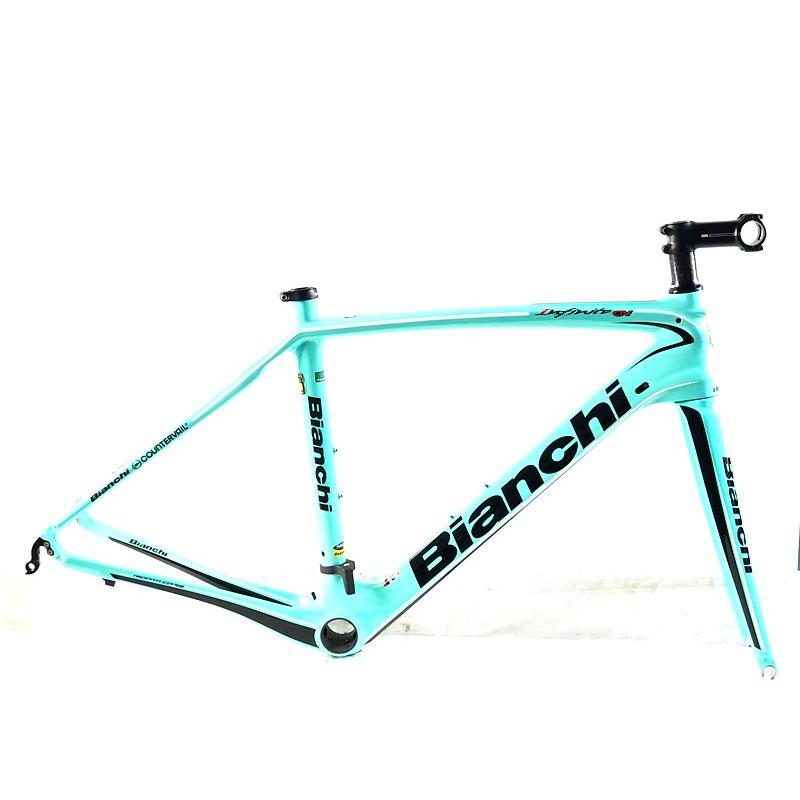 ビアンキ Bianchi インフィニートcv Infinito Cv フレームセット 17年 50サイズ カーボン チェレステ Cpt Fr Cycle Paradise 通販 Yahoo ショッピング