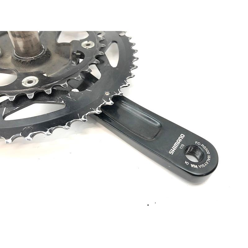 シマノ SHIMANO FC-RS500 クランク ブラック 170mm 50/34 ホローテック シマノ SHIMANO FC-RS500 クランク ブラック 170mm 50/34 ホローテック