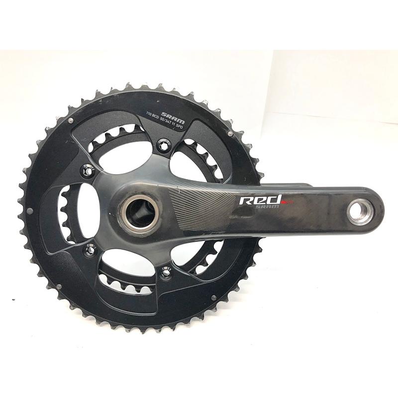 スラム SRAM レッド RED クランク 110BCD 165mm 50/34 GXP : cpt-2007298020-pa-037611976  : CYCLE PARADISE - 通販 - Yahoo!ショッピング