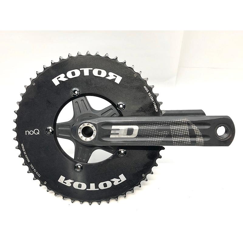 ローター ROTOR 3D 24mmシャフト クランク noQチェーンリング ローター ROTOR 3D 24mmシャフト クランク noQチェーンリング