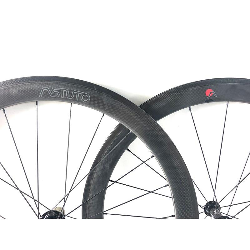 GS ASTUTO カーボンクリンチャーホイール 前後セット TTバイク