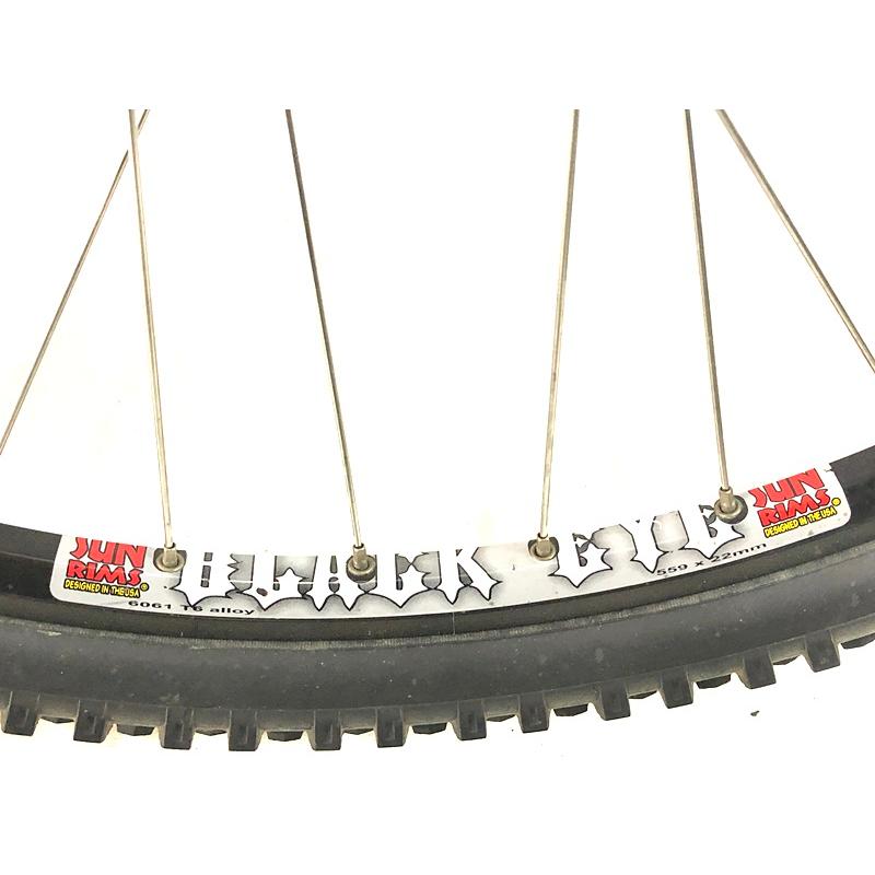 サンリム SUN RIMS BLACK EYE リム シマノ FH-M475 ハブ サンリム SUN RIMS BLACK EYE リム シマノ FH-M475 ハブ