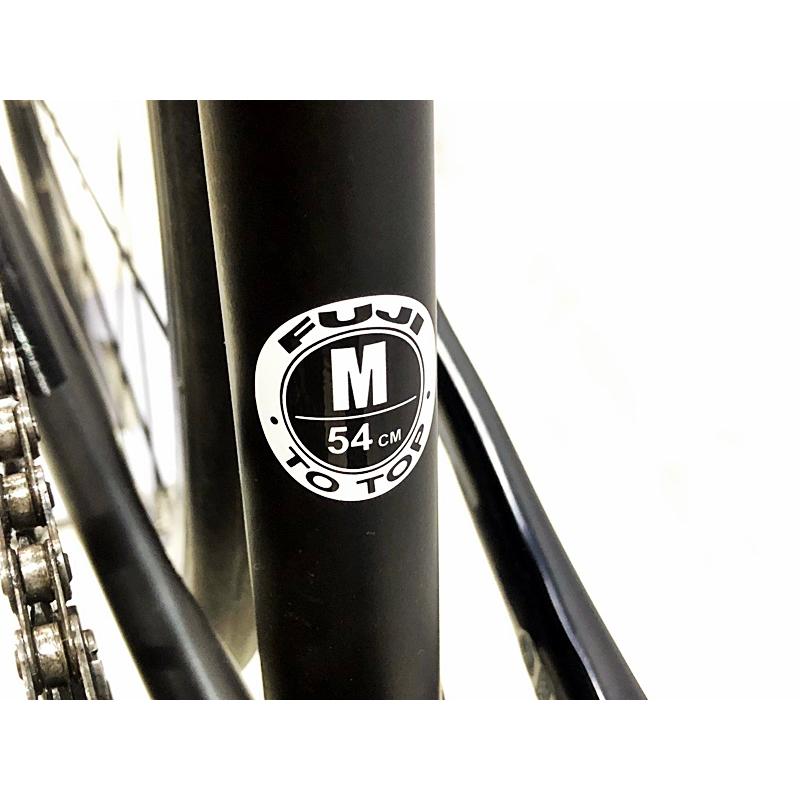 最安値に挑戦！ fuji feather フェザー mat black サイズ54 サイズ54