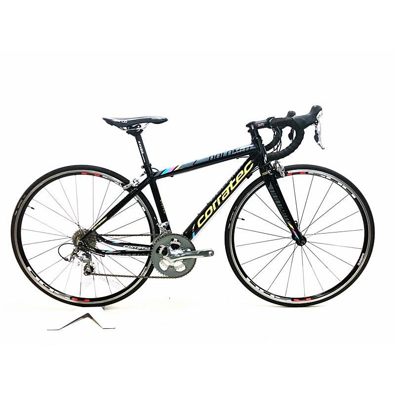 コラテック CORRATEC ドロミテ DOLOMITI 105/TIAGRA MIX 2015年モデル ロードバイク 42サイズ ブラック/イエロー｜cycleparadise