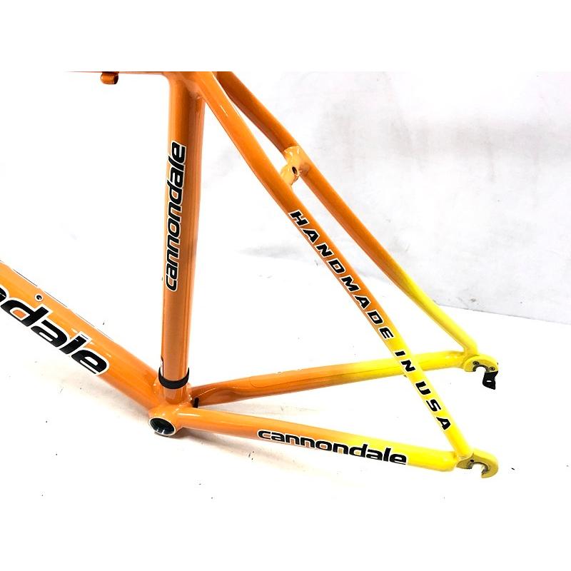 豪奢な cannondale 650C メルカリ - オレンジ フレーム パーツ 豪奢な cannondale 650C メルカリ - オレンジ フレーム パーツ