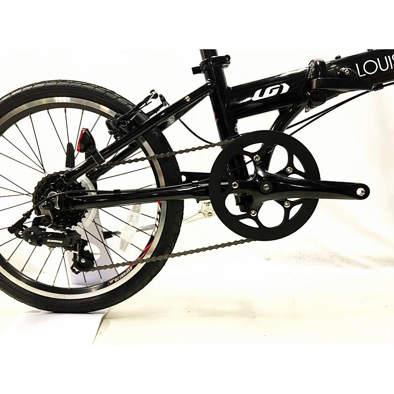 LOUIS GARNEAU 折りたたみ自転車メンテ済み黒easel6