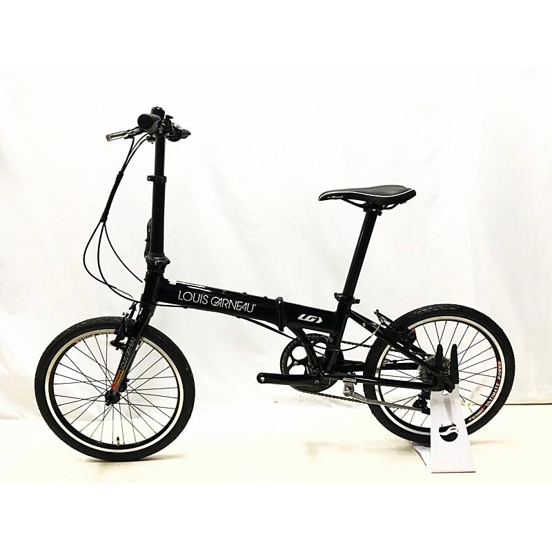 LOUIS GARNEAU 折りたたみ自転車　メンテ済み黒　easel6 LOUIS GARNEAU / ルイガノ / EASEL6.0 / 折りたたみ