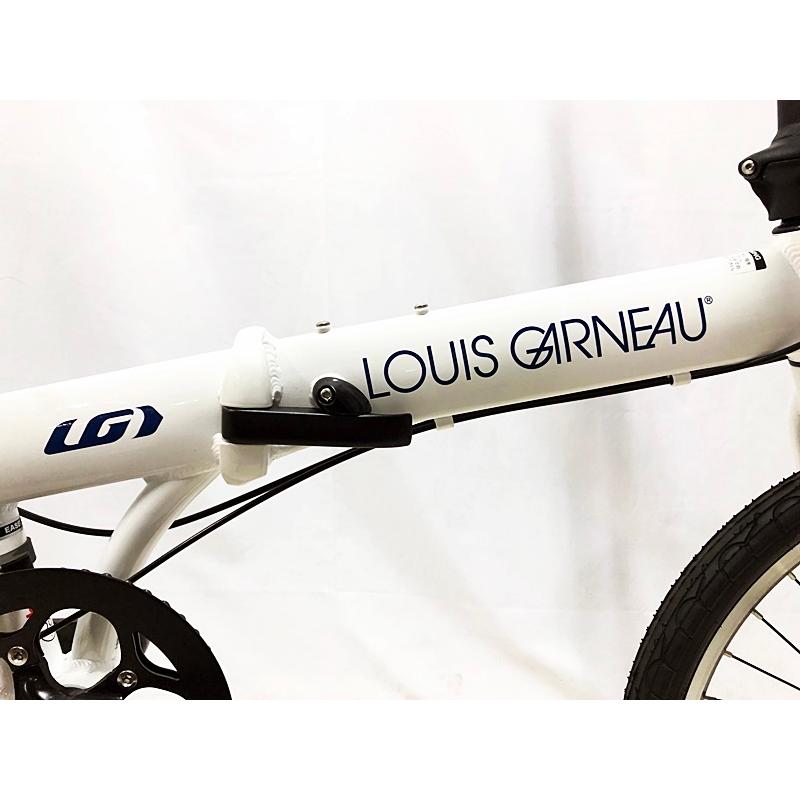 LOUIS GARNEAU 折りたたみ自転車 ホワイト6.0
