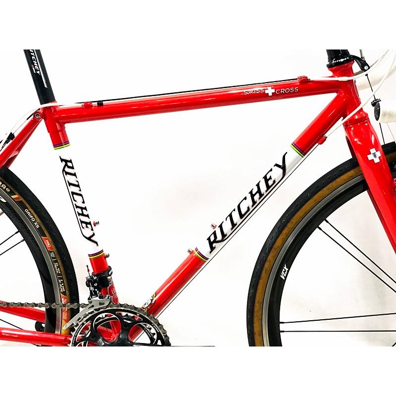 リッチー Ritchey スイスクロス SWIISS CROSS CAMPAGNOLO ATHENA 2014年モデル シクロクロス ロードバイク 49サイズ クロスレッド｜cycleparadise｜03