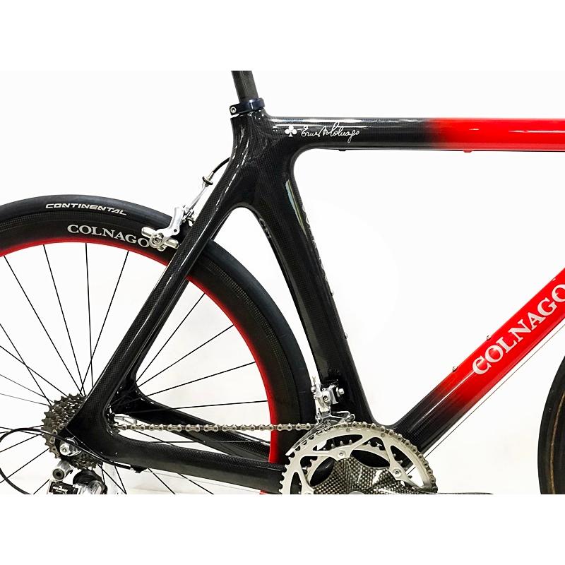 コルナゴ フェラーリ COLNAGO for FERRARI 世界限定500台 CF-1 RECORD 2000年頃 カーボンロードバイク ブラック/レッド｜cycleparadise｜02