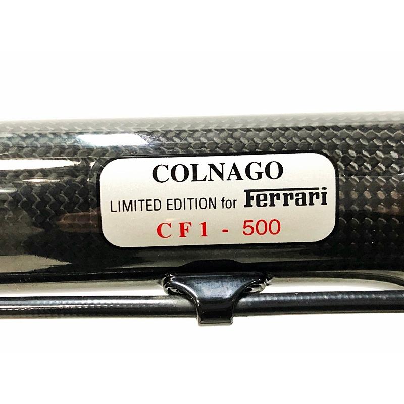 コルナゴ フェラーリ COLNAGO for FERRARI 世界限定500台 CF-1 RECORD 2000年頃 カーボンロードバイク ブラック/レッド｜cycleparadise｜08