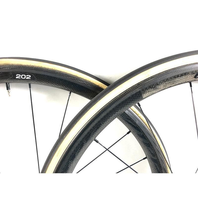 ZIPP 202 シマノ11 チューブラー ホイール