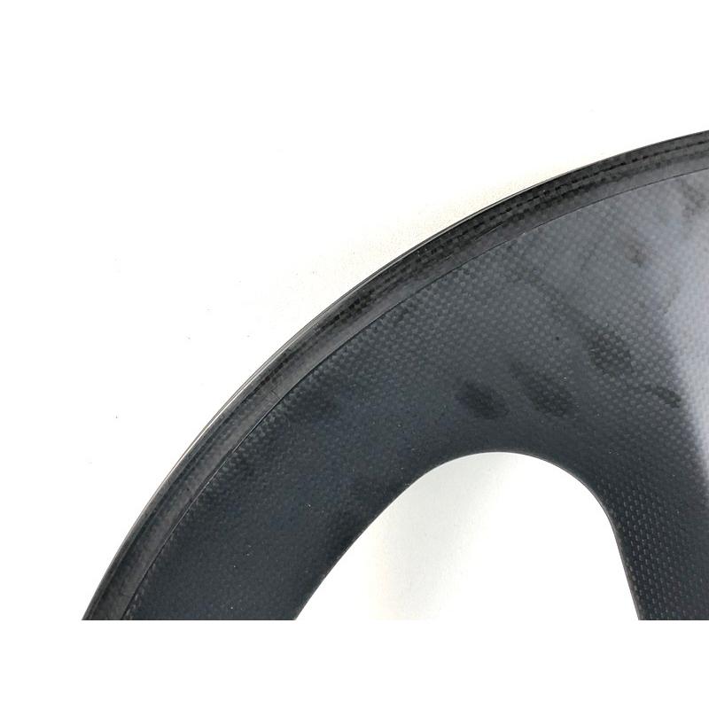 メーカー不明 カーボン バトンホイール フロント