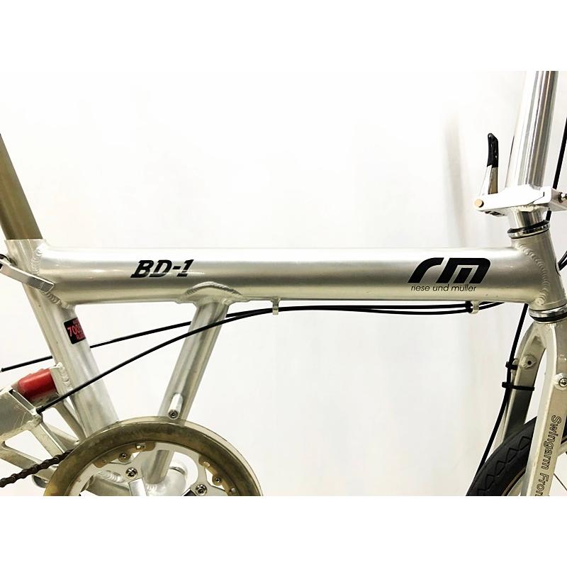 Riese und Müller BD-1 折りたたみ自転車 シルバー 高額買取実施中!!】R&amp M/Riese und Muller ライズアンド