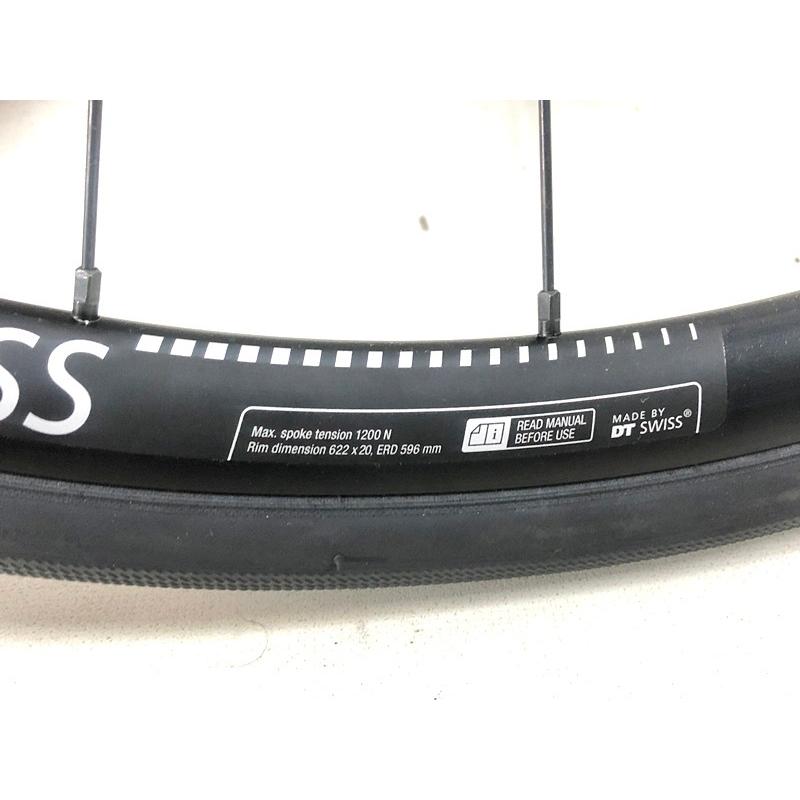 DT SWISS R470 ホイールセット ブラック（タイヤ、リムテープ付き）