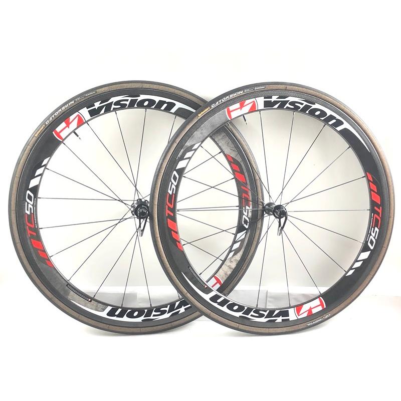 ヴィジョン VISION TRIMAX CARBON TC50 ホイールセット シマノ ヴィジョン VISION TRIMAX CARBON TC50 ホイールセット シマノ